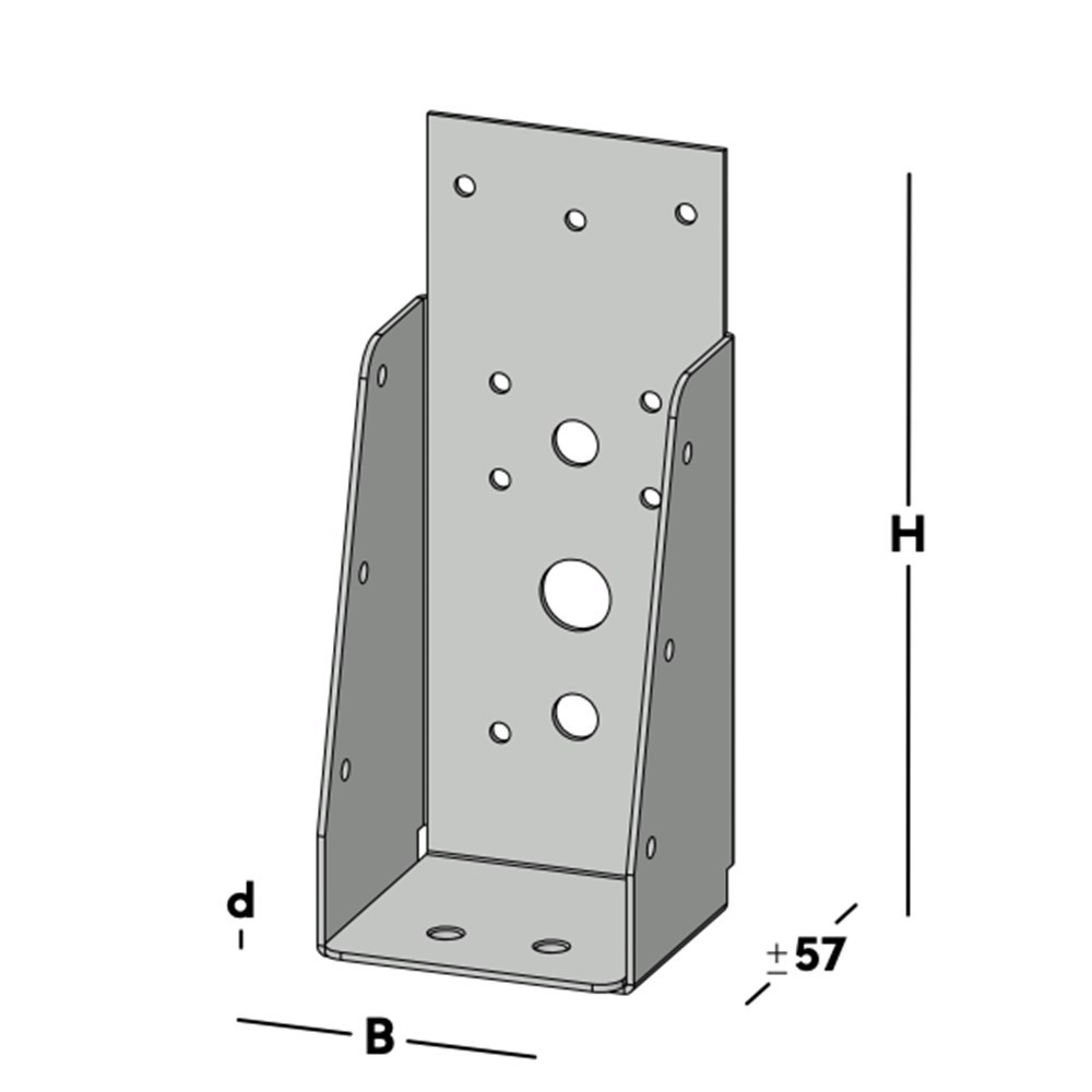 balkdrager gbs zonder lip sv-3