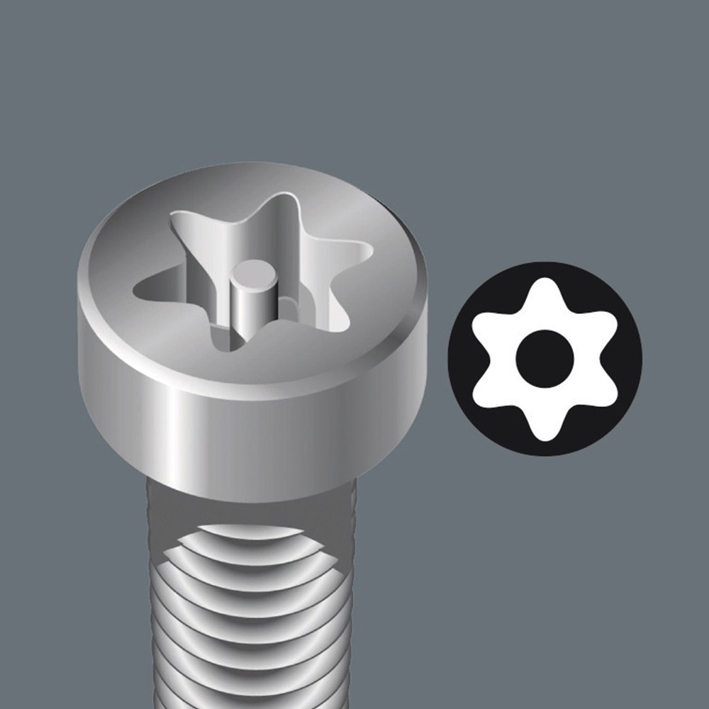 schroefbit lang torx wera-4