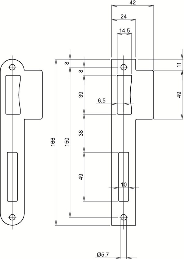 sluitplaat rvs lips-3