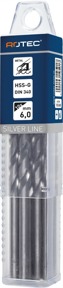 spiraalboor hss-g cilindrisch rotec-4