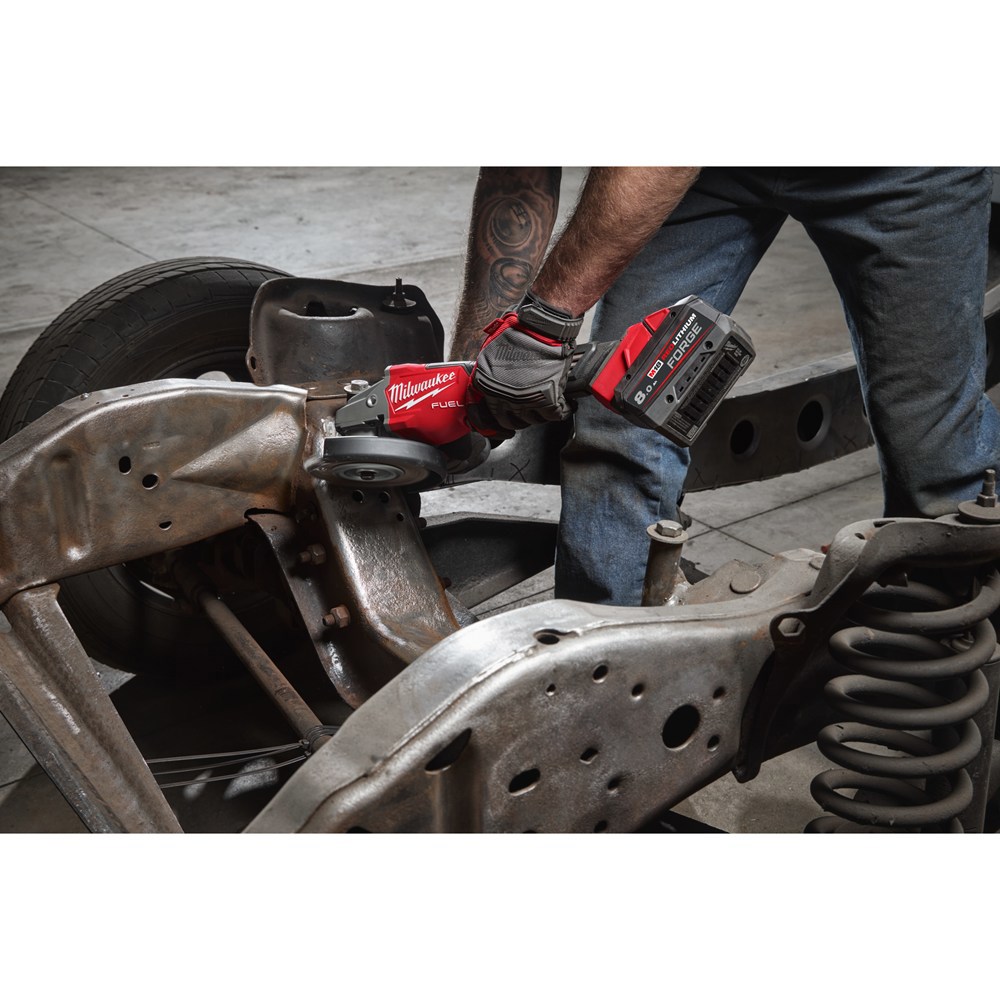 accu haakse slijper milwaukee 125mm-11
