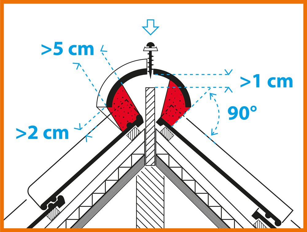 dakmortel flexim rood-5