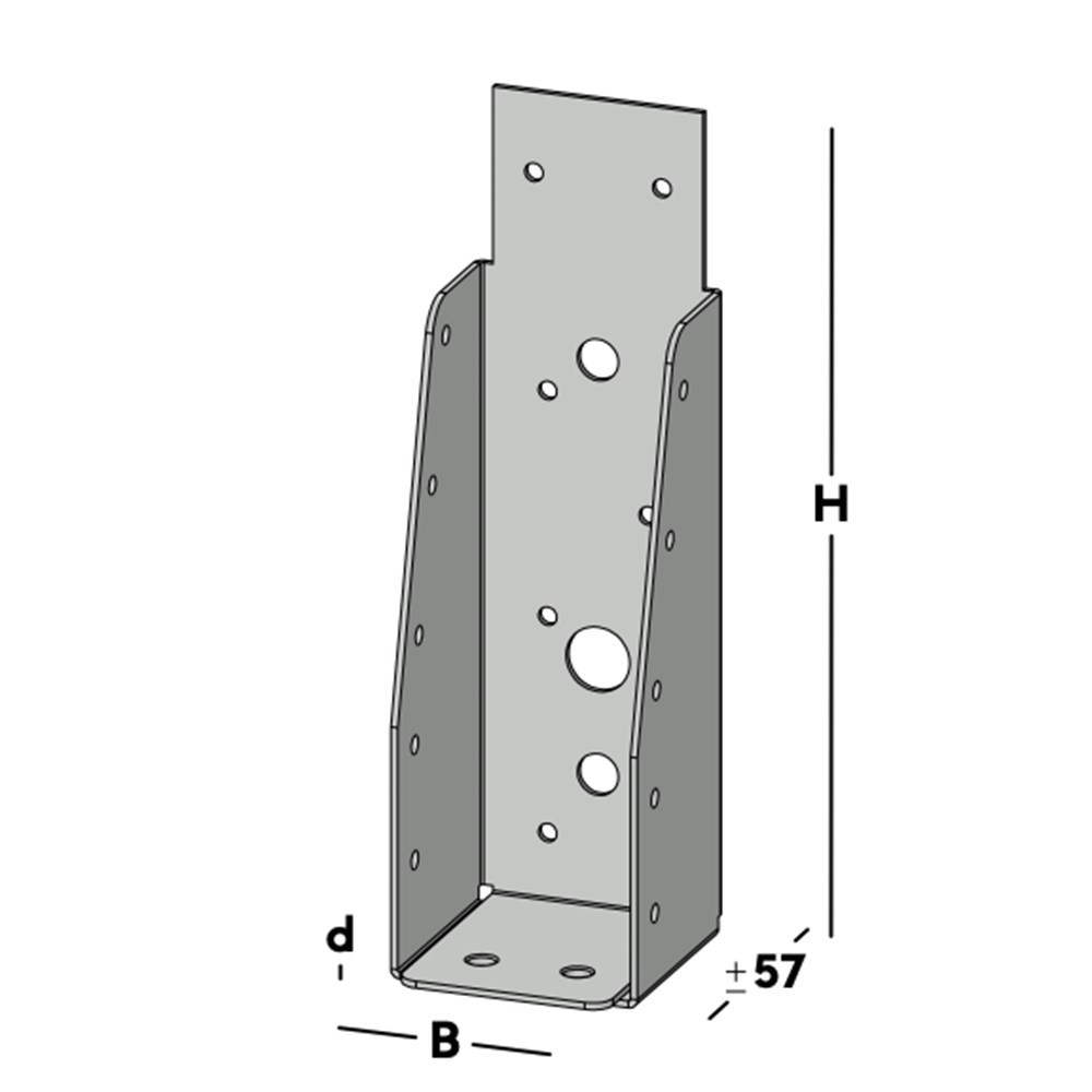 balkdrager gbs zonder lip sv-3