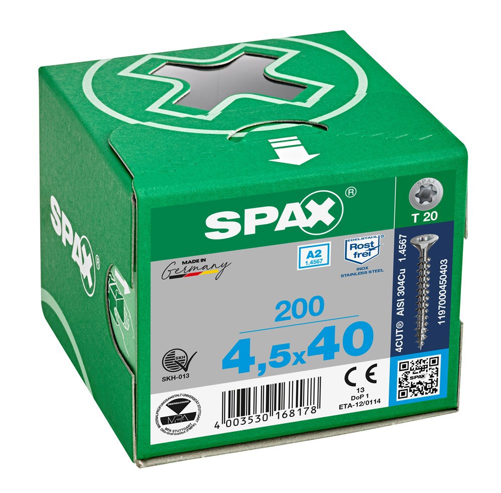 spaanplaatschroef rvs a2 spax-5