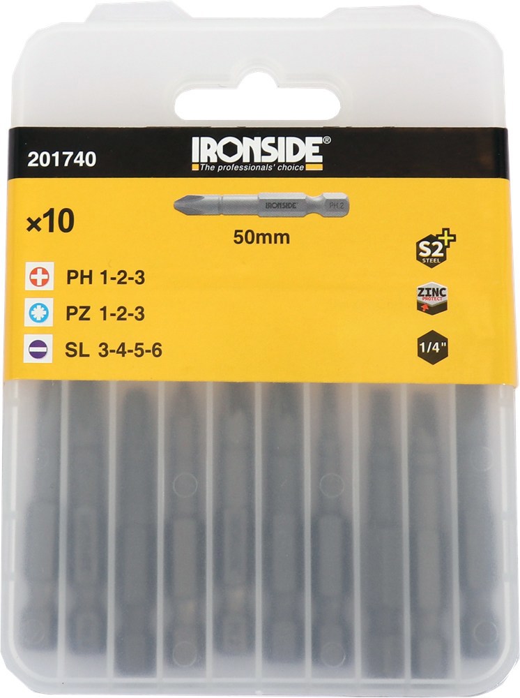 schroefbitset lang ironside