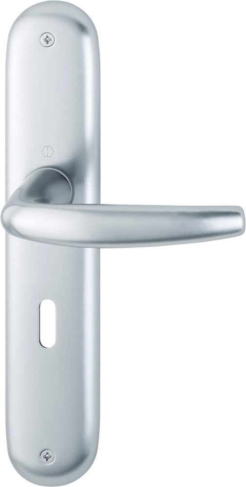 deurkrukgarnituur aluminium f1 hoppe