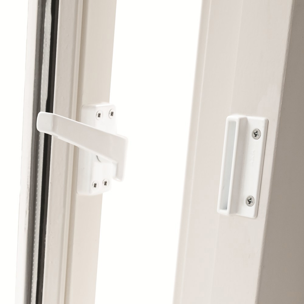 raamsluiting aluminium wit axa-5