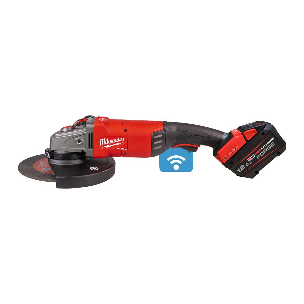 accu haakse slijper milwaukee 230mm