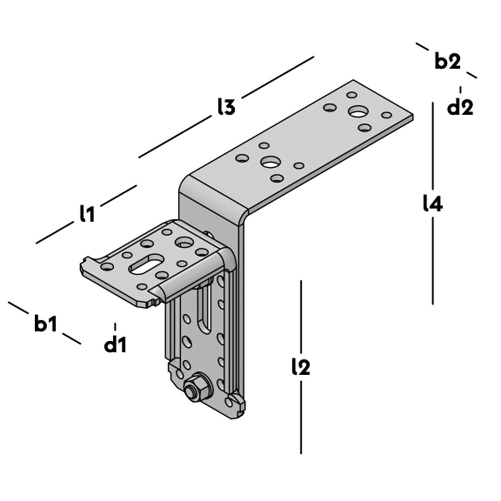XL-kozijnstelbeugel sv-3