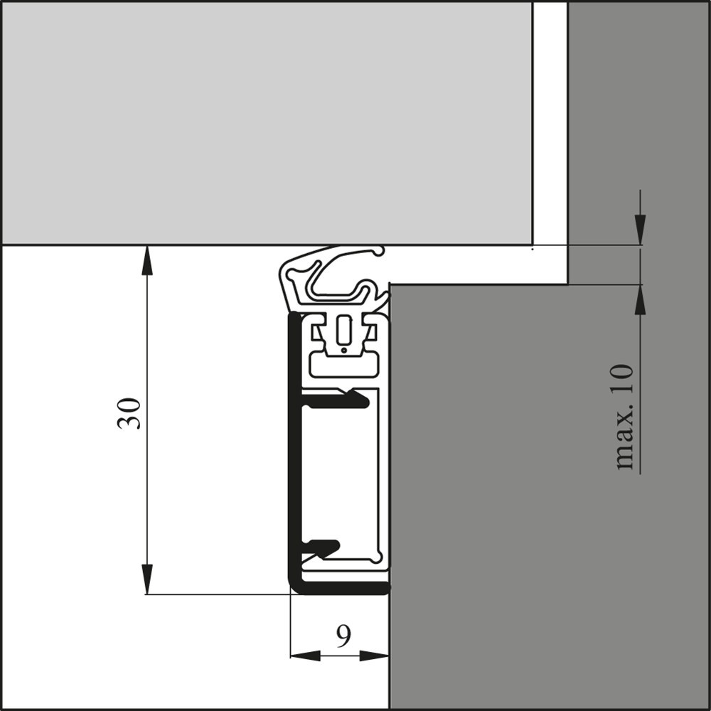 tochtprofielset aluminium opbouw ellen-3