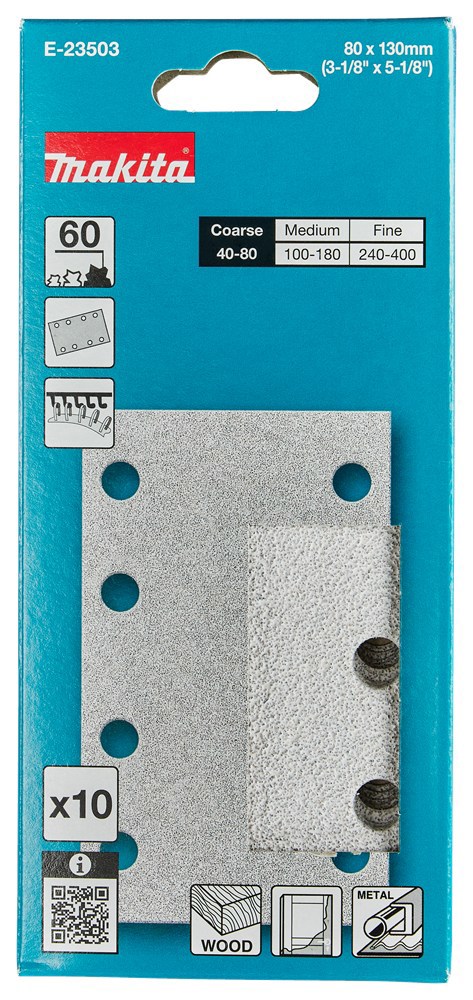 schuurstrook wit velcro makita-6
