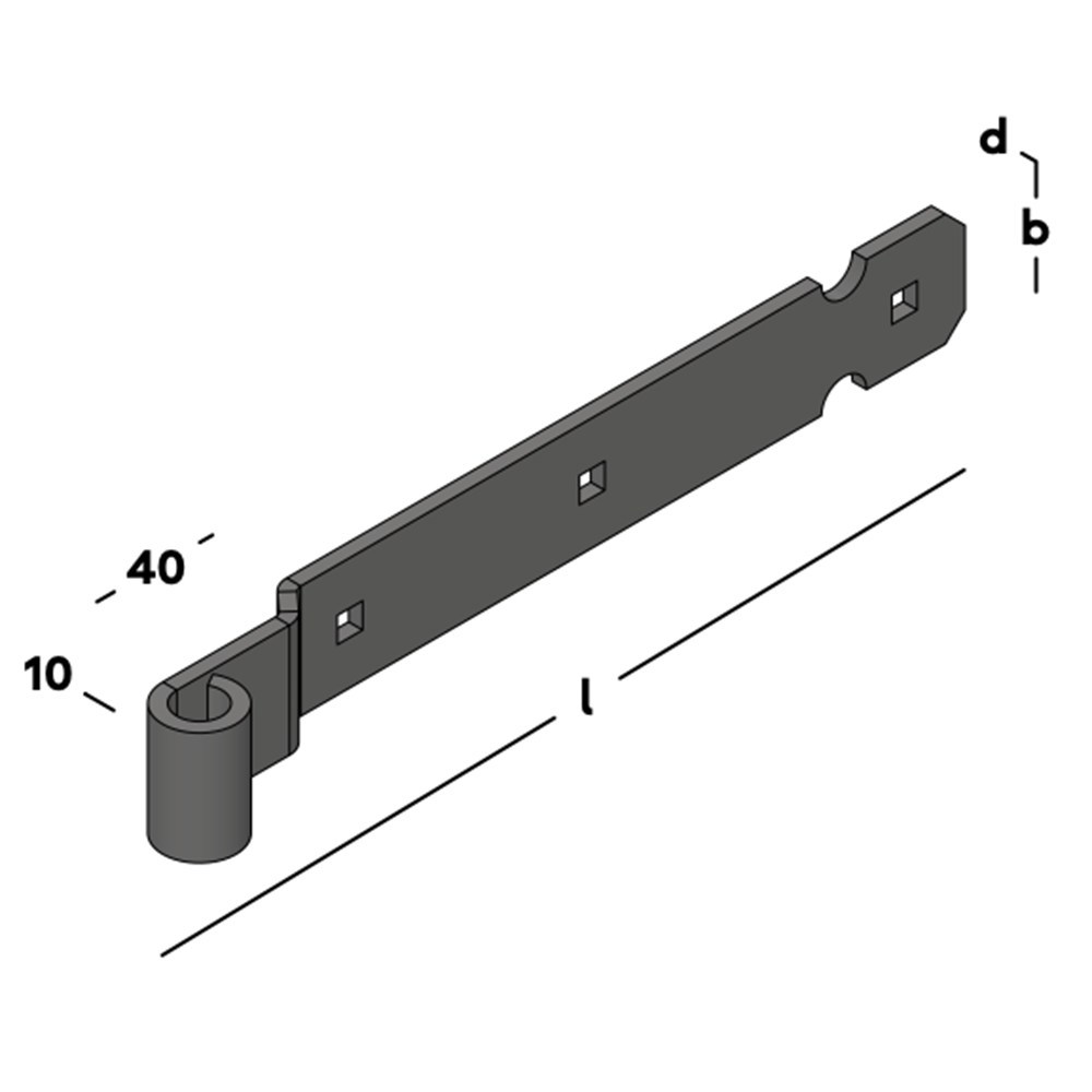 heng voor vlakwerk zwart epz-3