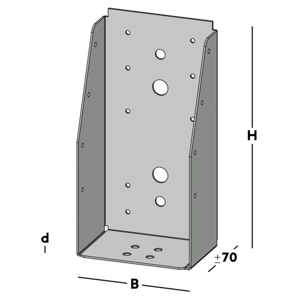balkdrager gbs zonder lip sv-3