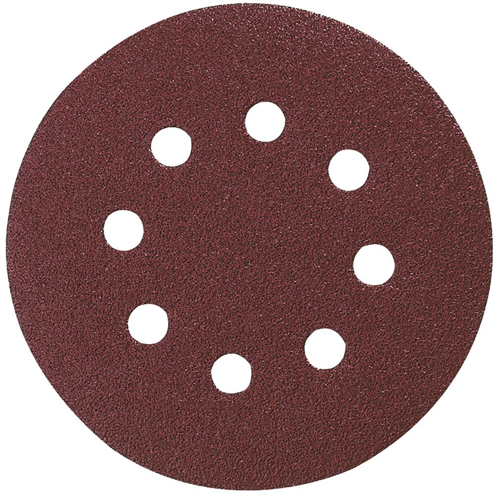 schuurschijf rood velcro makita