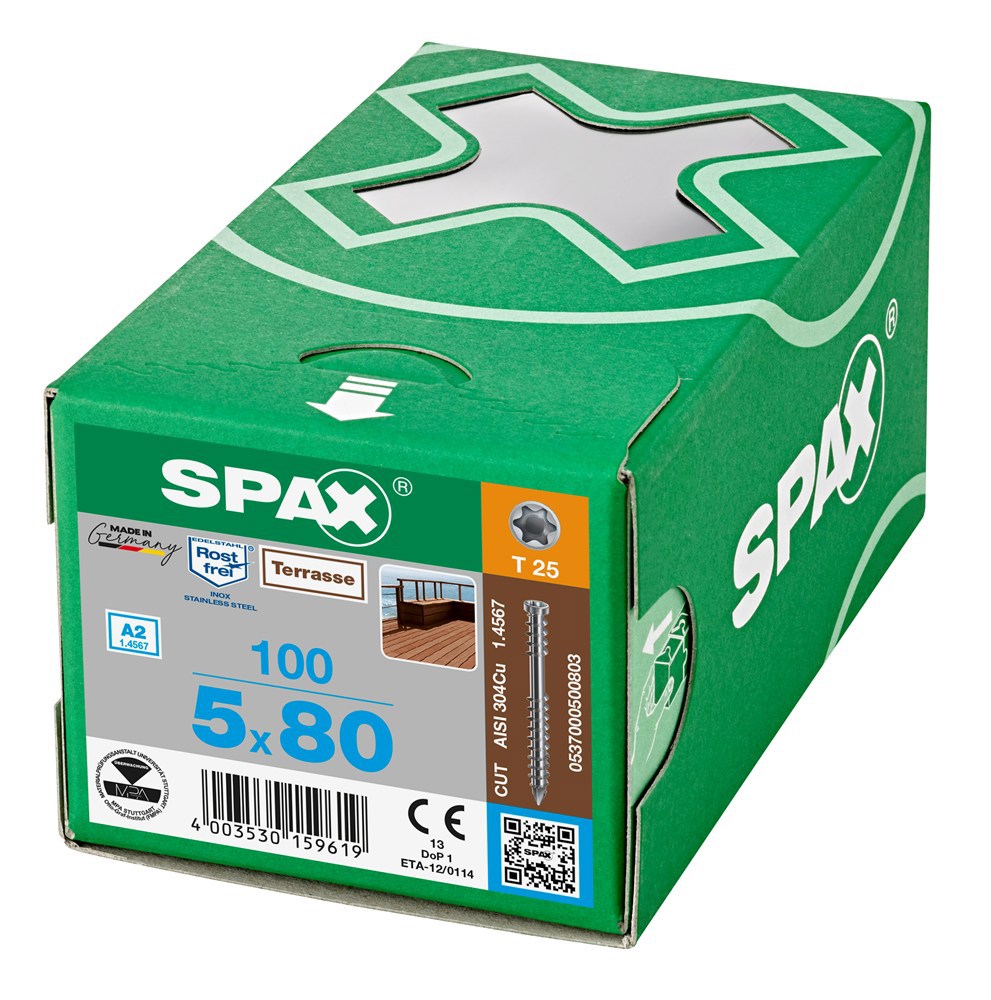 vlonderschroef rvs a2 spax-6