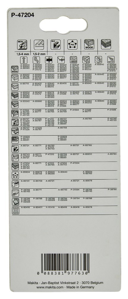 decoupeerzaagblad makita for bi-metal-5