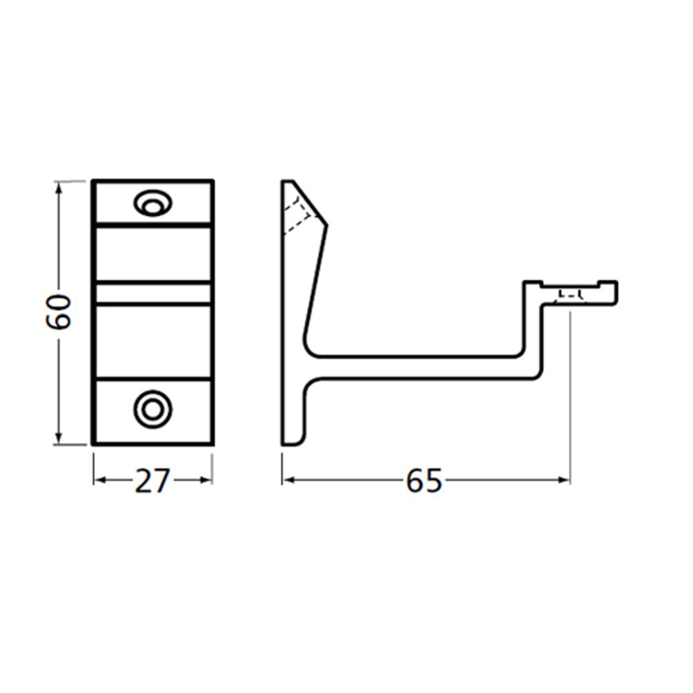 leuninghouder aluminium f1 hermeta-3