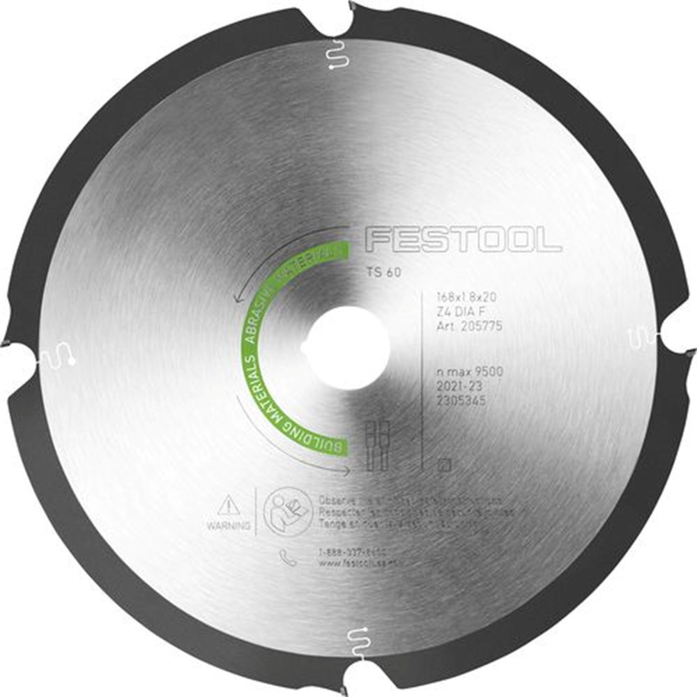 cirkelzaagblad dun pcd festool