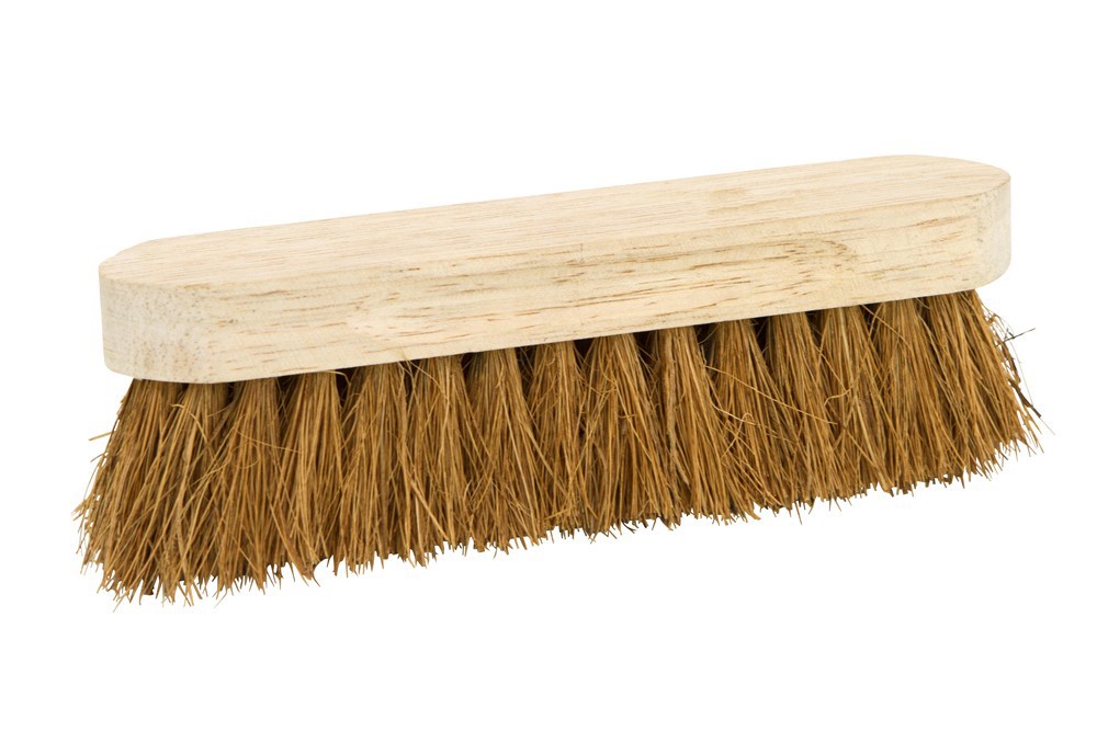 werkborstel blank hout kokos