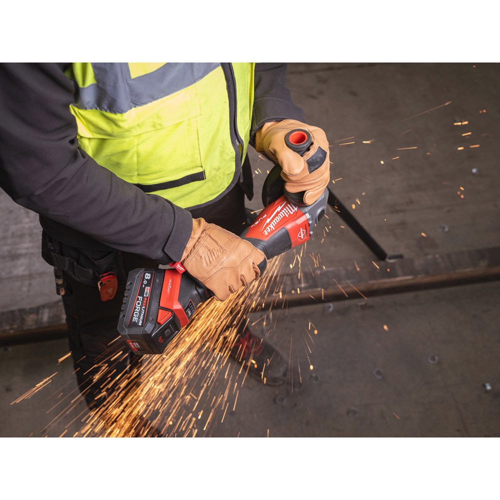 accu haakse slijper milwaukee 125mm-15