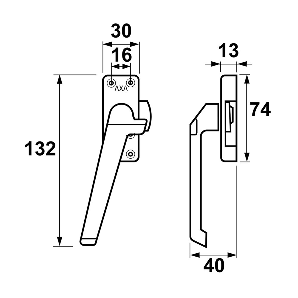 raamsluiting aluminium f1 axa-6