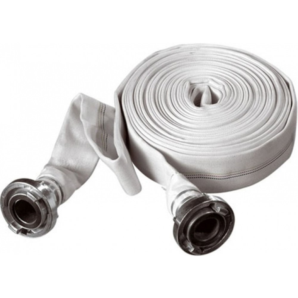 waterslang plat polyester wit contimac