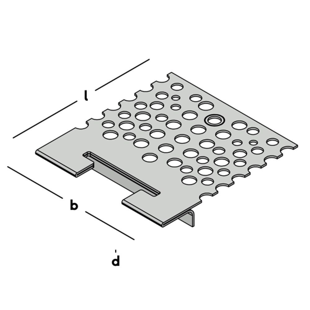 randbeveiligings-lijmplaat sv-4