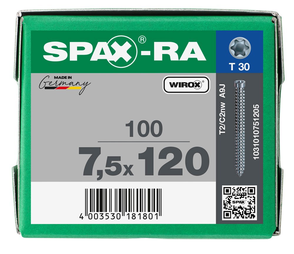 kozijnschroef wirox spax-ra-7